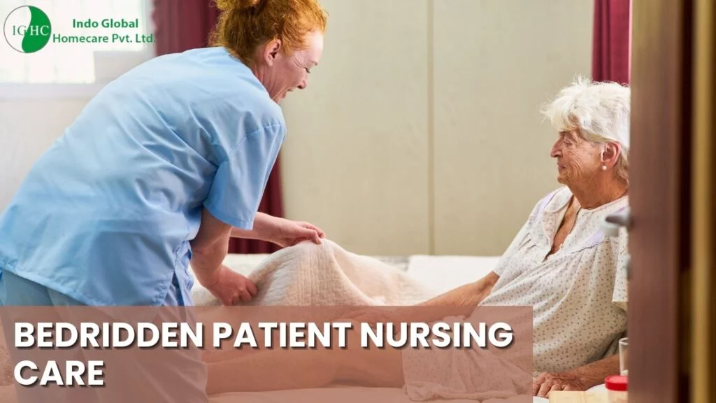 Bedridden patient nursing care
